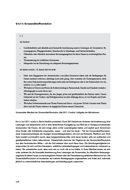 Frauenbewegung – Die Schweiz seit 1968