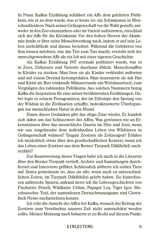 Zootiere als Zeitzeugen