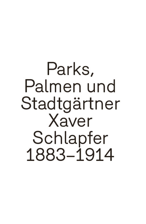 Das Grün. Der See. Die Gärten