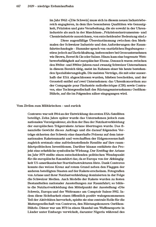 Weltgeschichte der Schweiz