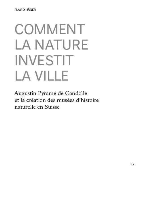 Les naturalistes