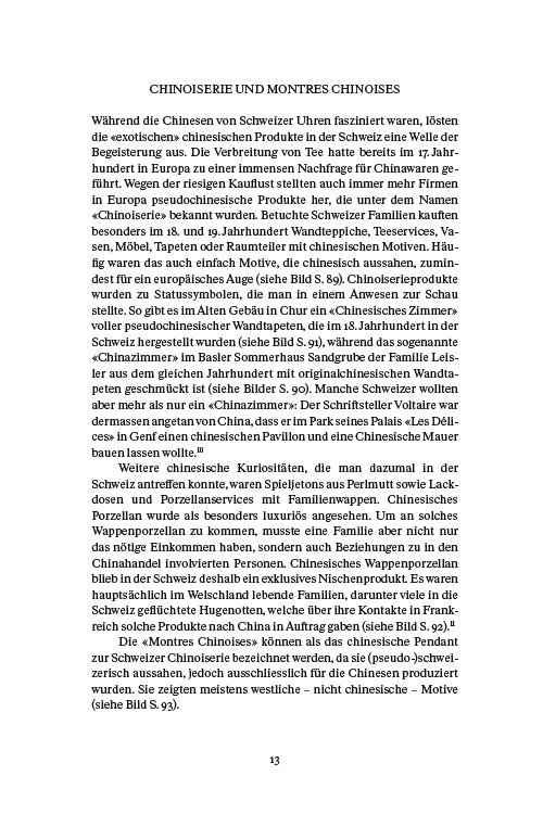Die Schweiz und China