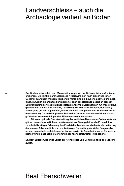 Was kommt? Was bleibt? / Quel avenir? Quel patrimoine? / Quale futuro? Quale patrimonio?