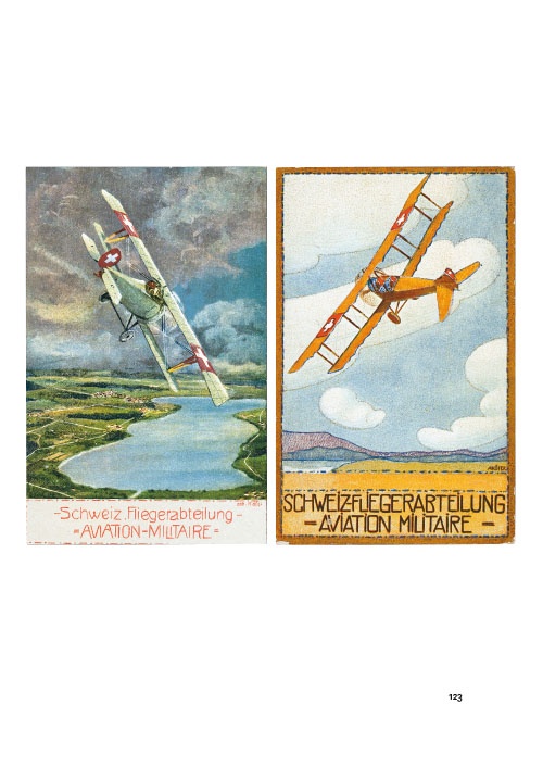 Schweizer Postkarten aus dem Ersten Weltkrieg