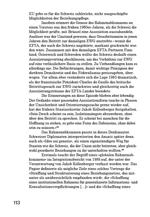Das Schweiz-Dilemma