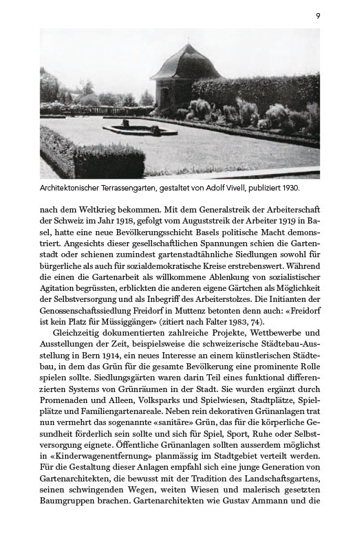 Siedlungsgärten des 20. Jahrhunderts in Basel und Umgebung