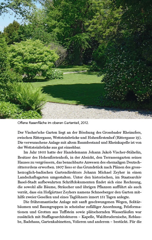 Landschaftsgärten des 19. Jahrhunderts in Basel und Umgebung