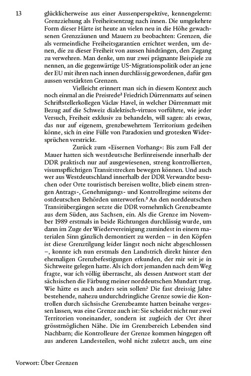 Grenz-Erfahrungen