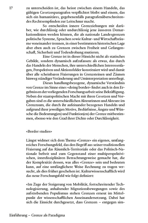 Grenz-Erfahrungen