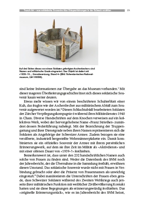 Die anderen Quellen für die Militärgeschichte der Schweiz / Autres sources pour l'histoire militaire suisse