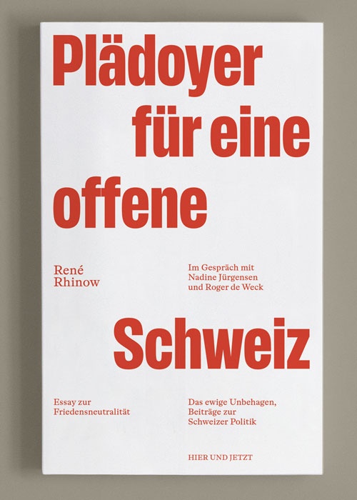 Plädoyer für eine offene Schweiz