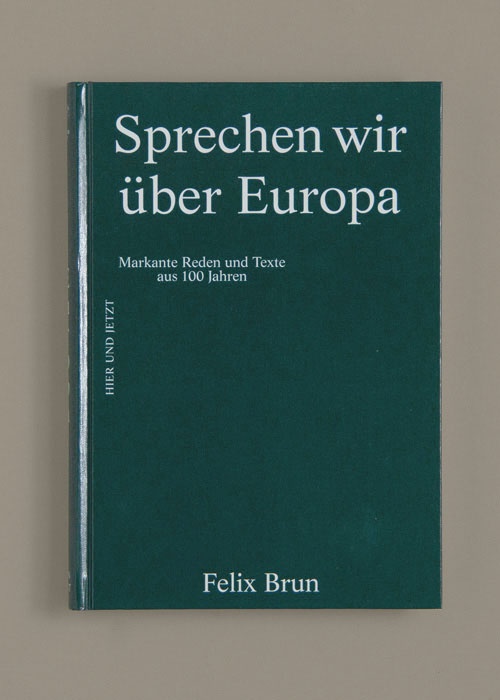 Sprechen wir über Europa