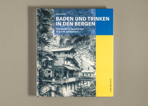 Baden und Trinken in den Bergen